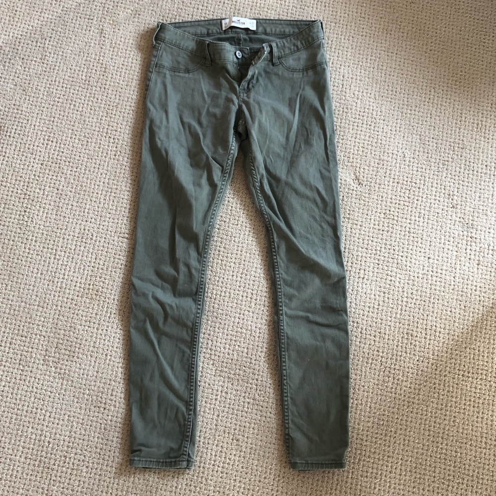 Army cream jeans